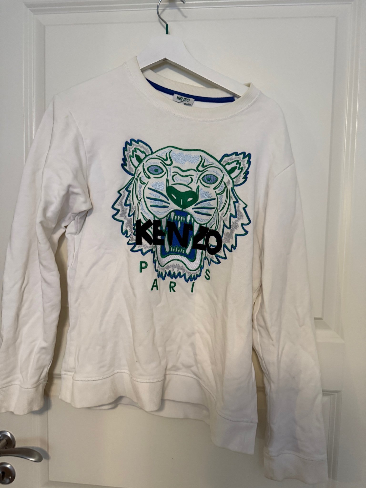 Kenzo vit tröja, storlek S