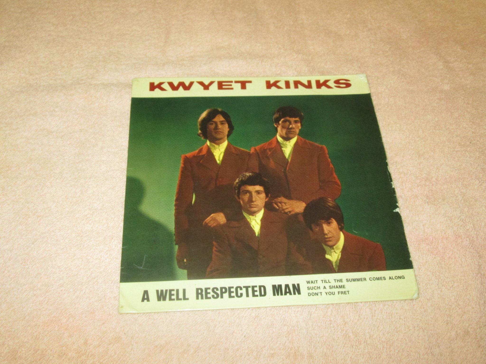 KINKS A WELL RESPECTED MAN EP (402415044) ᐈ venus1 på Tradera