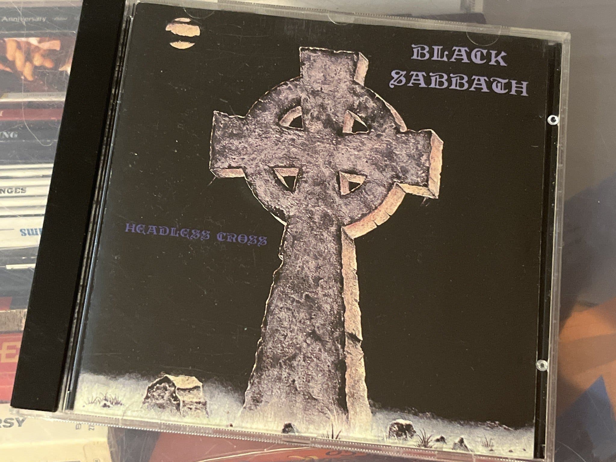 Black Sabbath - Headless Cross vinyl record in NM/vg+ condition