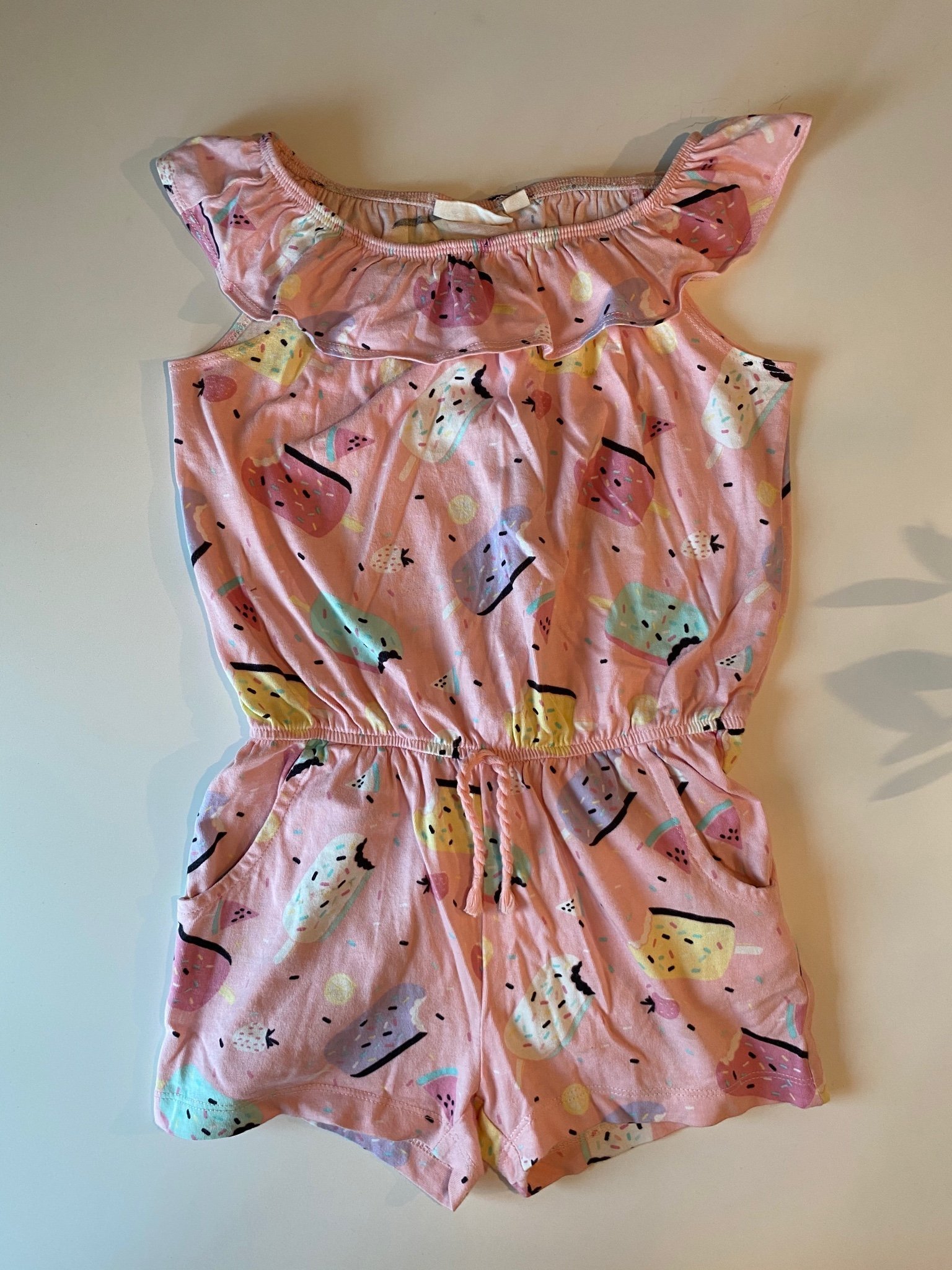 Rosa jumpsuit från KappAhl, stl 110/116 (408025676) ᐈ Köp på Tradera