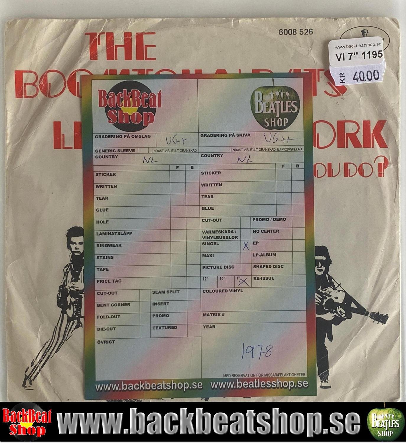 THE BOOMTOWN RATS LIKE CLOCKWORK Köp från backbeat på Tradera