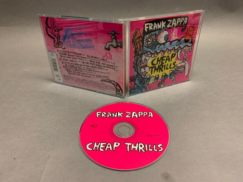 Cd Frank Zappa Cheap Thrills !!!!! Köp på Tradera (585792819)