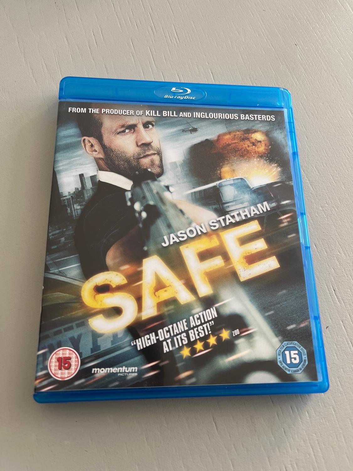 Se produkter som liknar Blurayfilm Safe (Jason Stat.. på Tradera