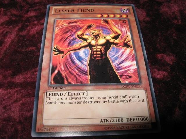 YU-GI-OH LESSER FIEND LCJW-EN238 | Köp på Tradera (697457659)