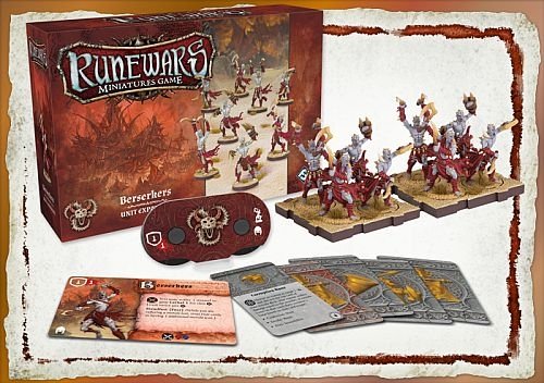 Runewars: The Miniatures Game - Uthuk Y'llan Unit Expansion: Berserkers