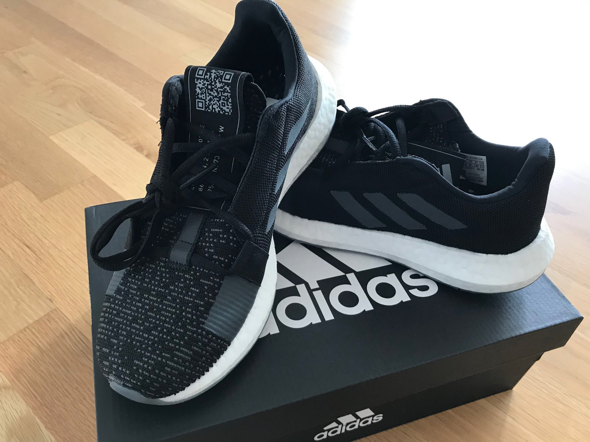 Adidas sense boost lÃ¶parskor stl 38 2/3 (407554565) á KÃ¶p pÃ¥ Tradera