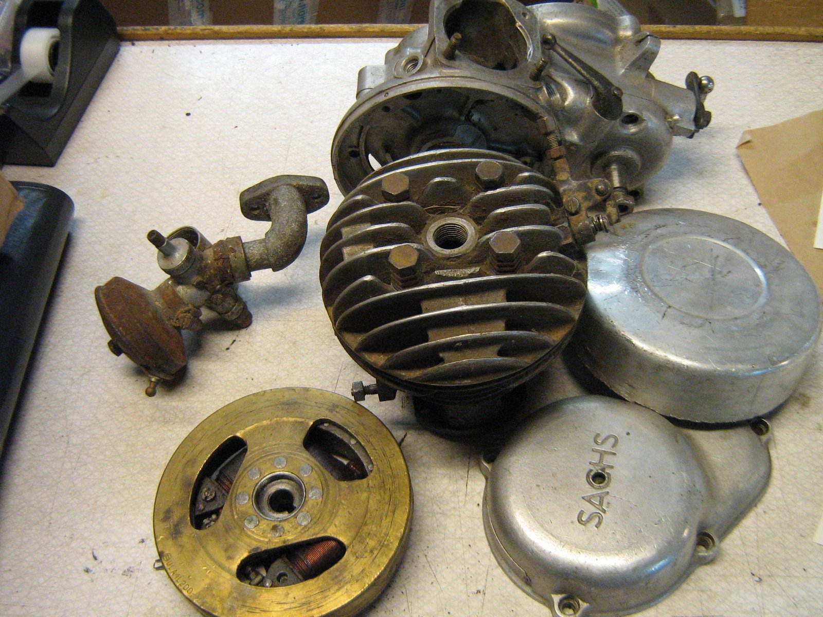 Двигатель sachs 98