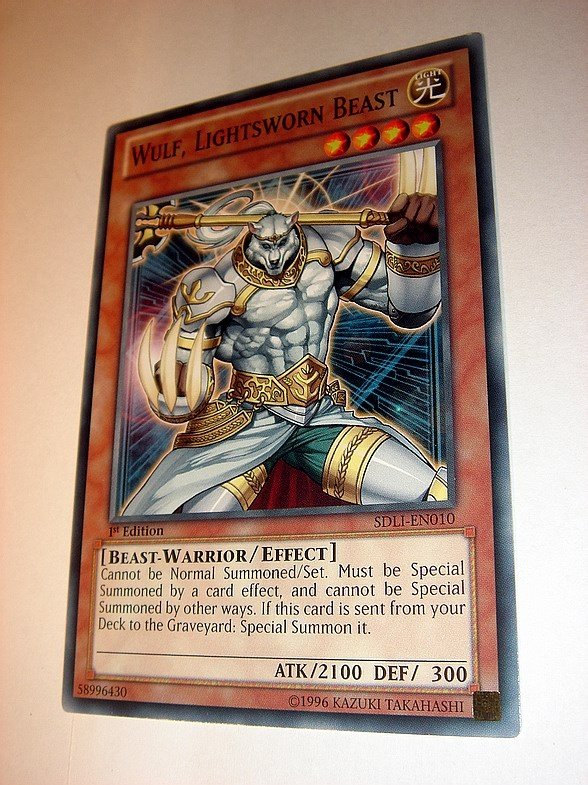 Yugioh! Wulf. Lightsworn Beast Sdli-sp010 1a Edit (español) | Cuotas
