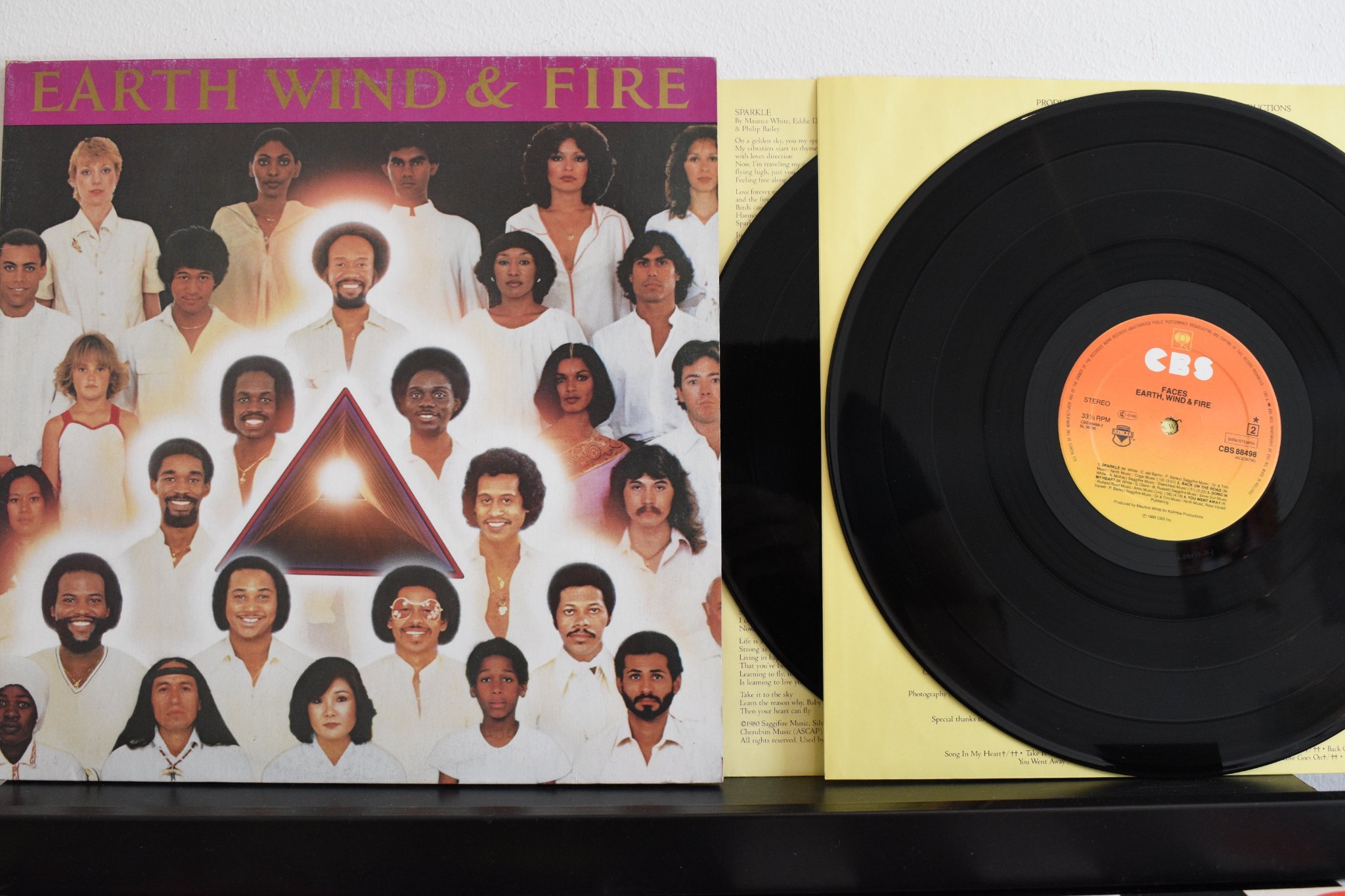 EARTH, WIND AND FIRE FACES UK 1980 2XLP GATEF.. (411194428) ᐈ Köp på