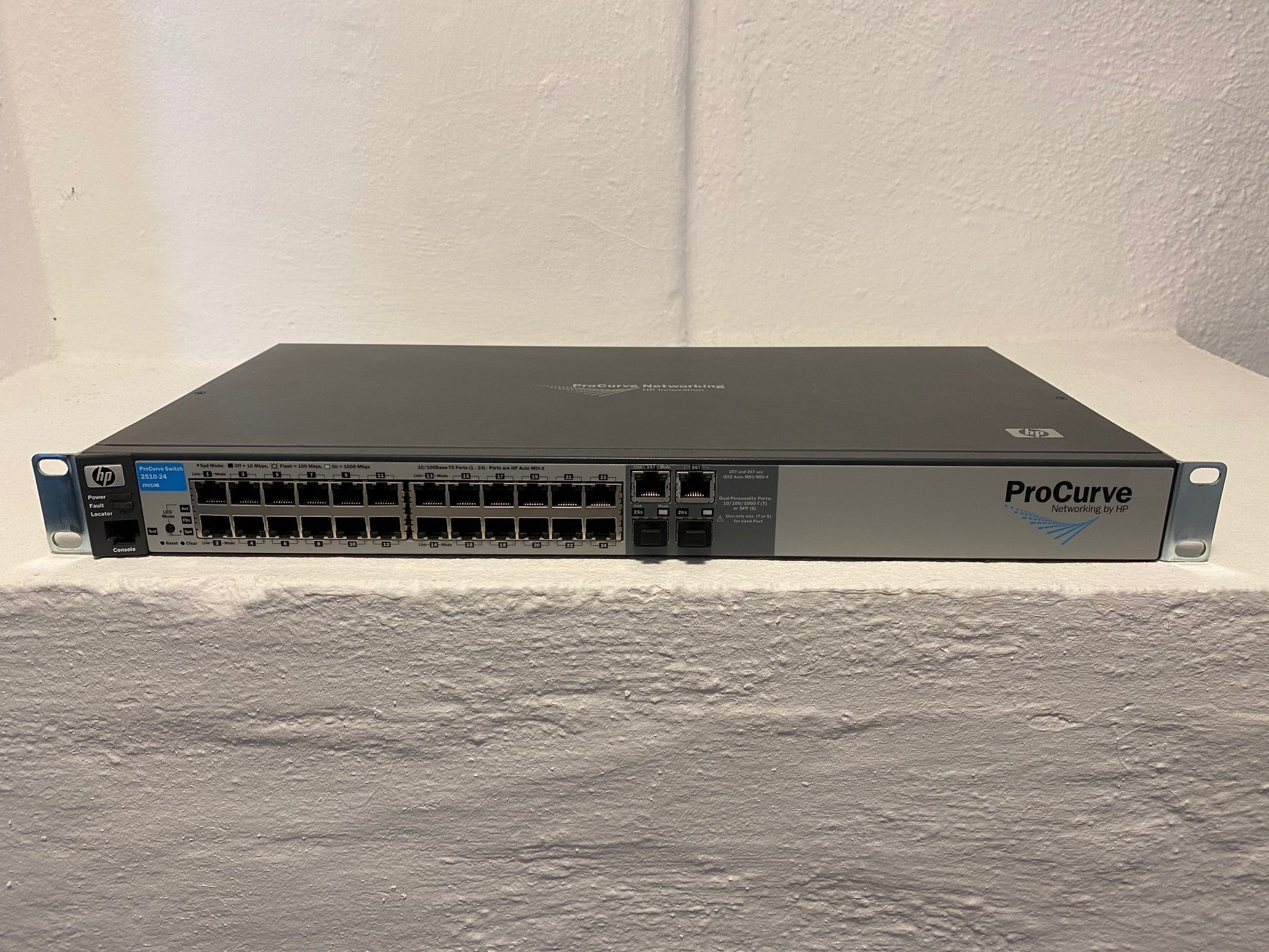 HP Procurve 2510-24 switch (409333728) ᐈ Köp på Tradera