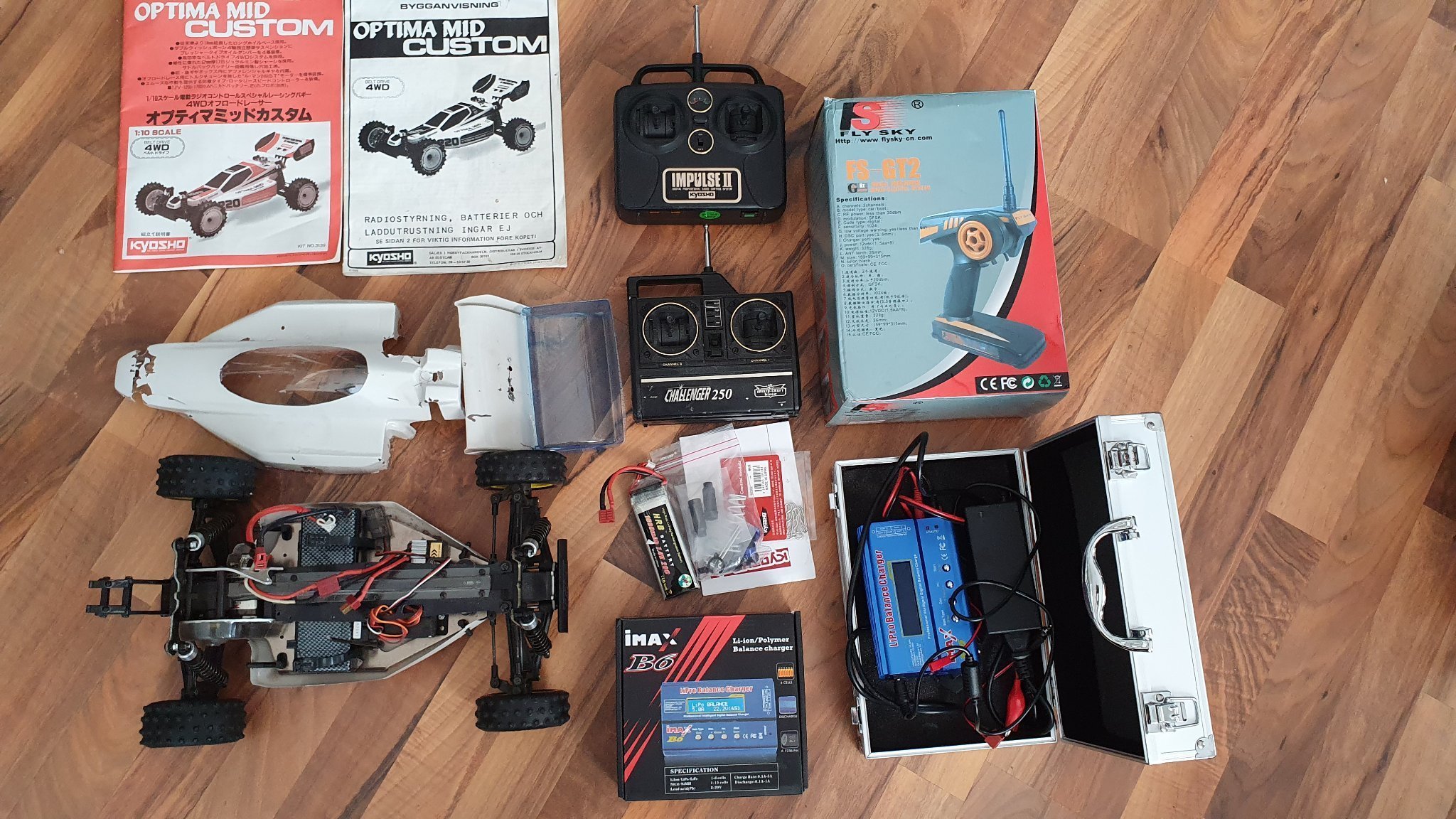 Restoring Optima Mid Custom - RC10Talk - The Net's Largest Vintage