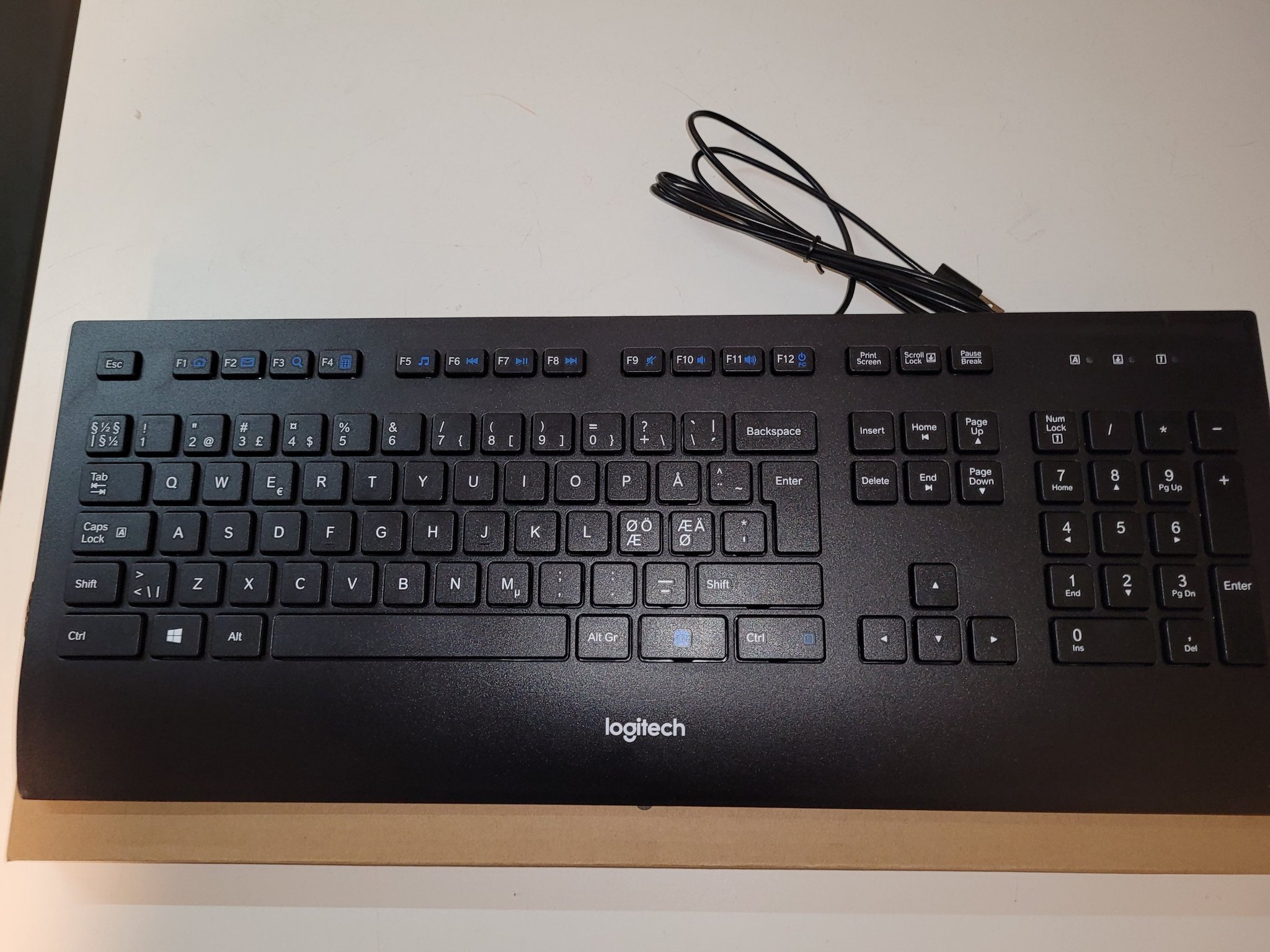 Tangentbord Logitech K280e Pro | Köp på Tradera (596863202)