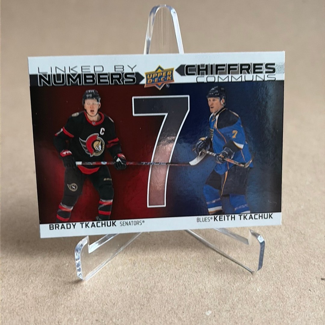 Brady Tkachuk/Keith Tkachuk UD Tim Hortons 2023/2024