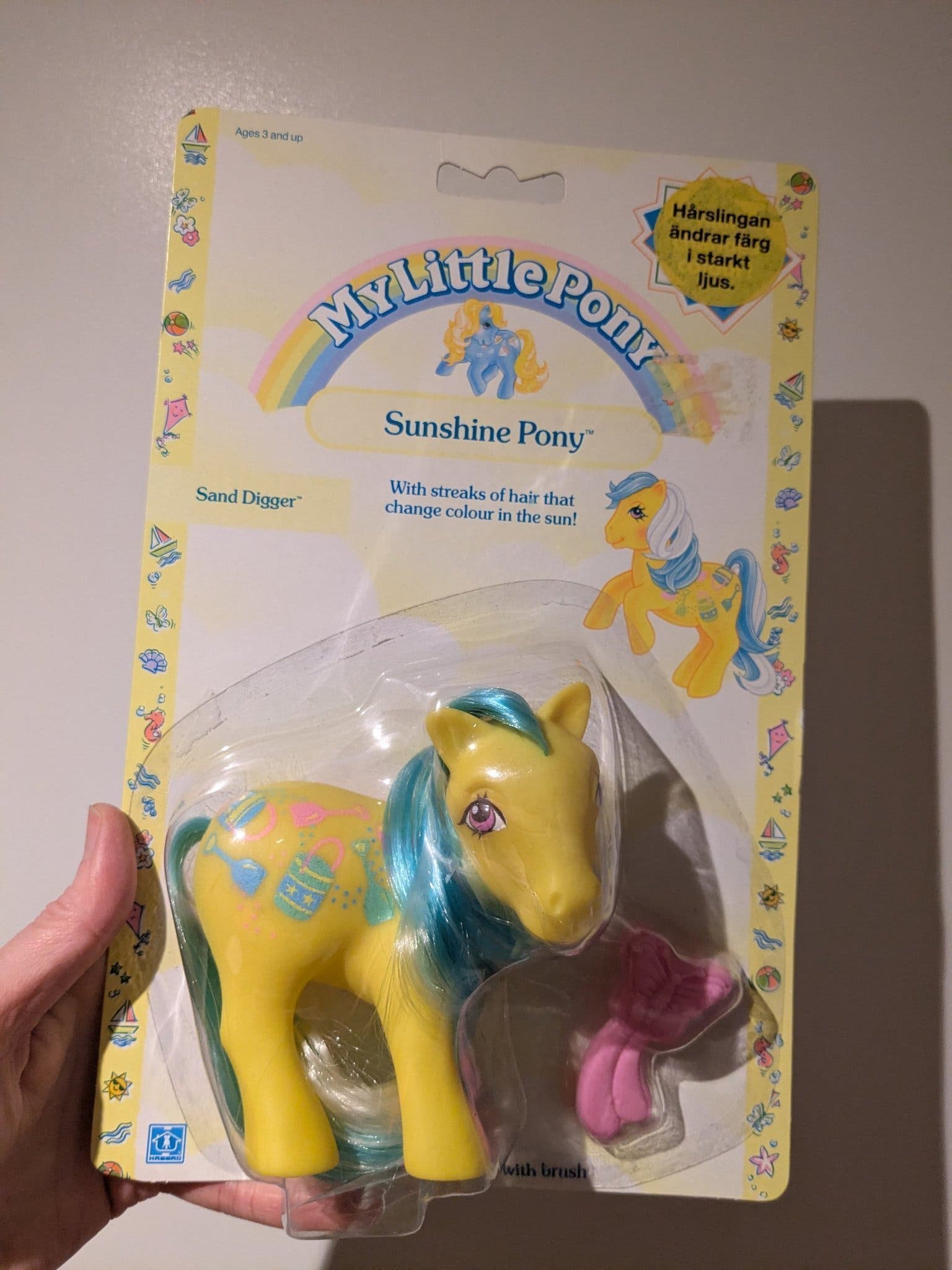 my little pony sanddigger g1 en originalförpackning
