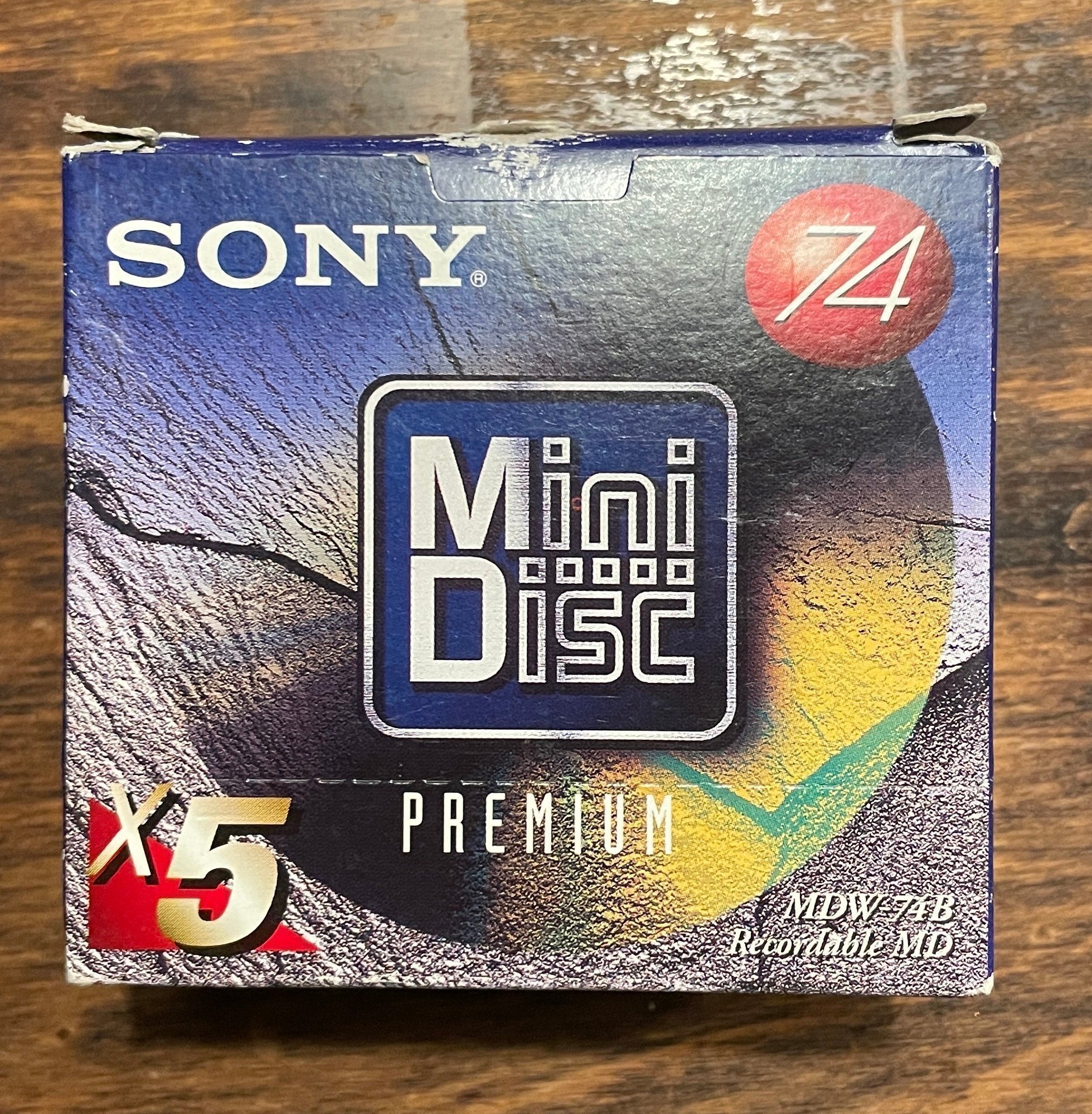 Sony Neige Lot de 10 MiniDisc Vierges enregistrables de 80 Minutes