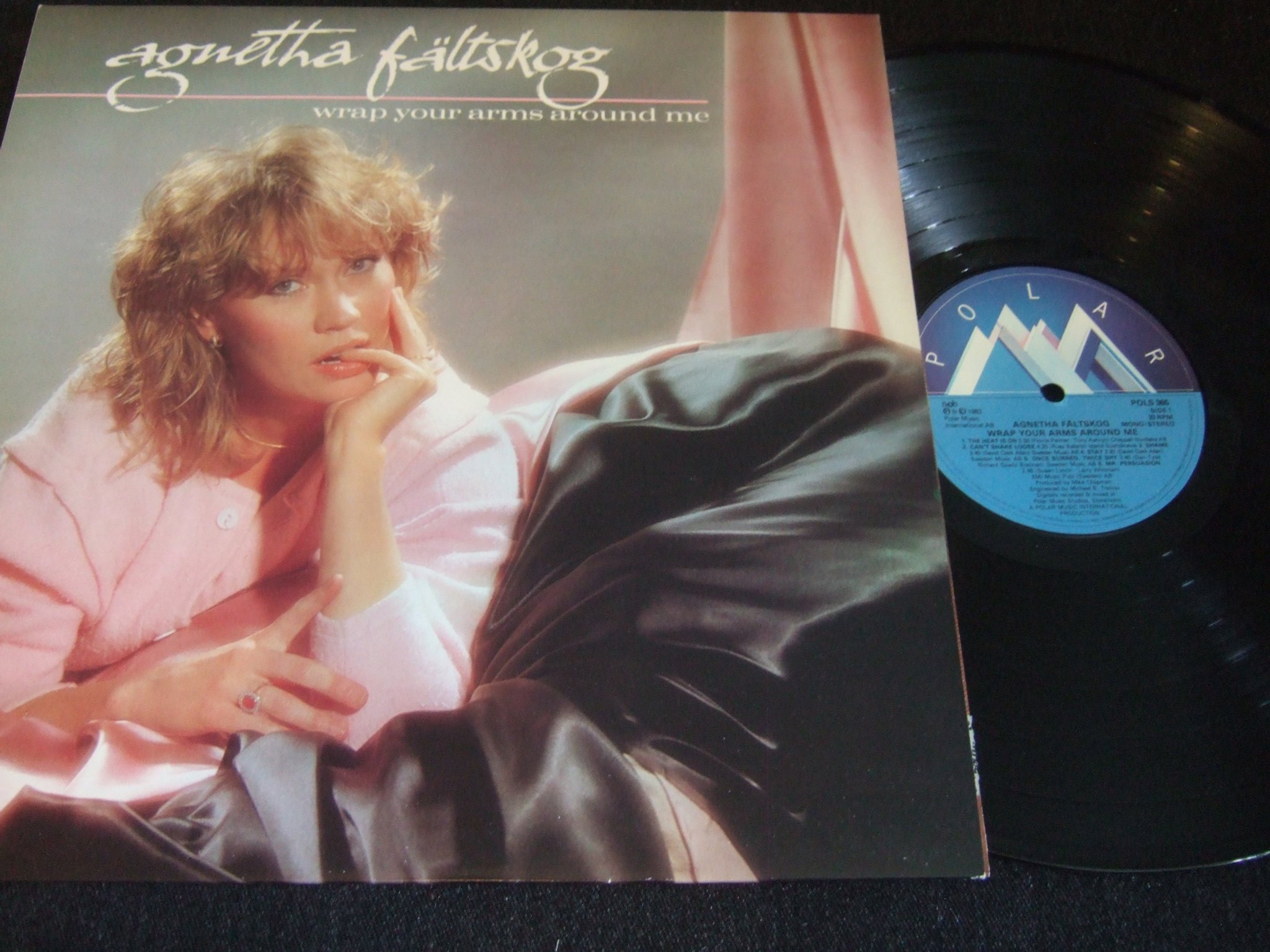 LP FÄLTSKOG. Wrap Your arms around Me. 1983