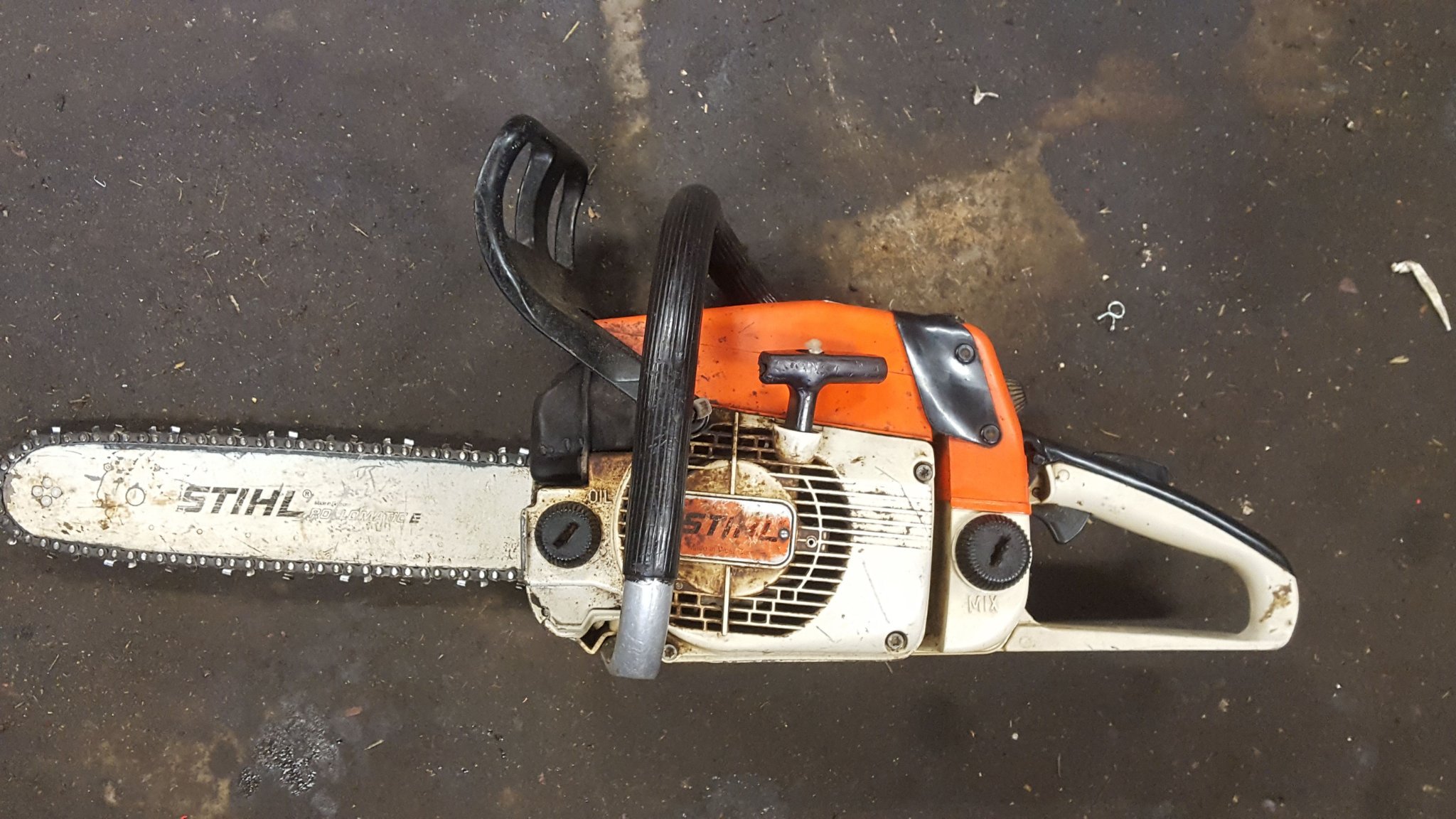 Stihl 024 AV Electronic Motorsåg (370384628) ᐈ Köp på Tradera