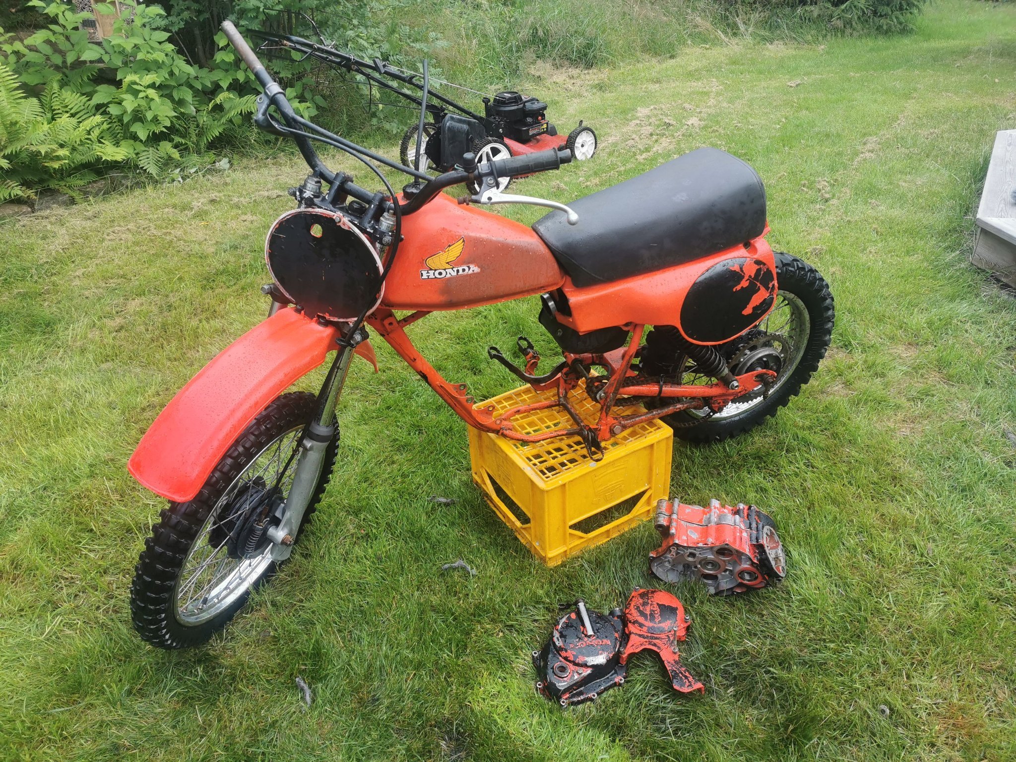 Honda cr80 поршень
