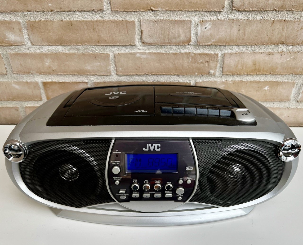 JVC CD Portable system. BoomBox. CD/Radio/Kasse.. Köp på Tradera