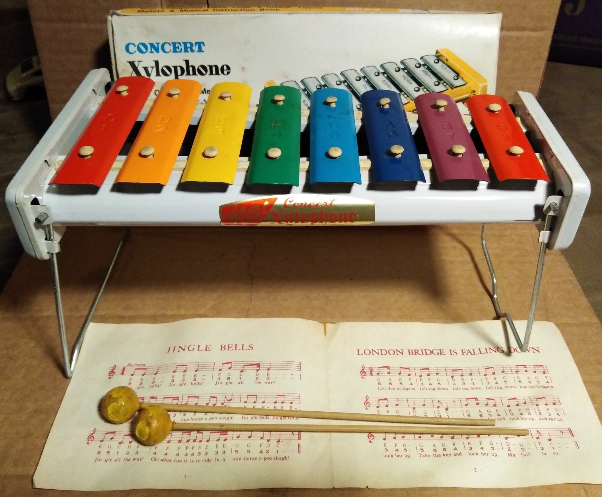 Xylophone Taiyo Made in Japan. (411416781) ᐈ Köp på Tradera