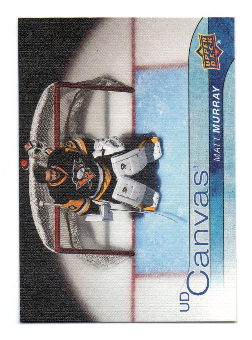 2016-17 Upper Deck Canvas #C65 Matt Murray (15-X24-PENGUINS)
