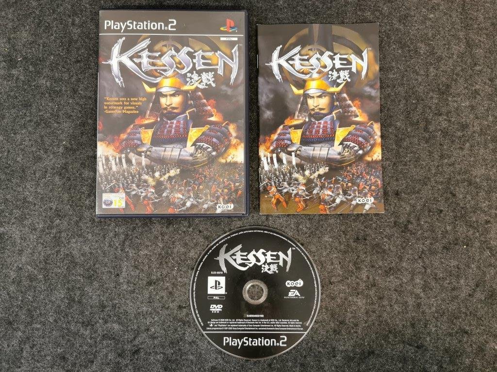 kessen ii ps2 box kessen ii ps2 box