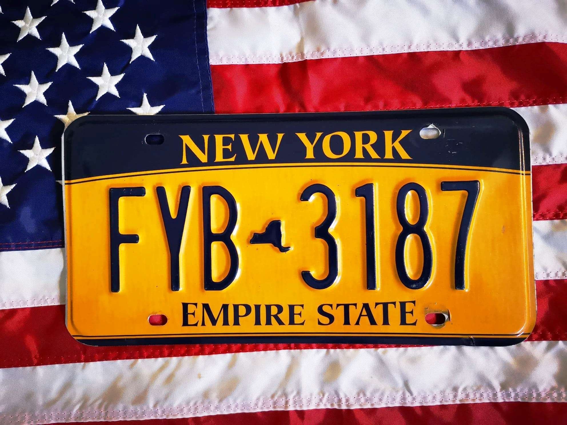 U.S. License Plate New York The Empire State (415858794) ᐈ Köp på