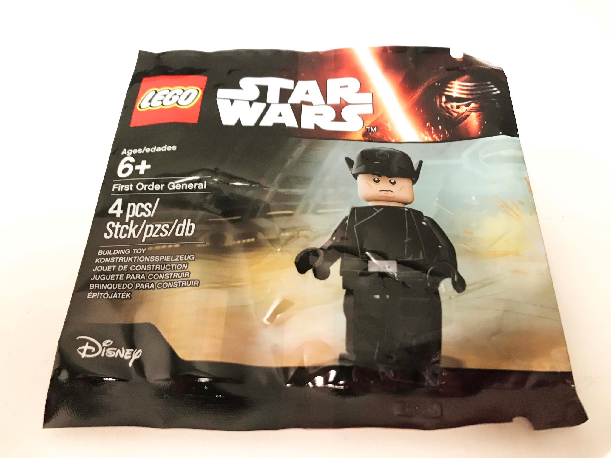 Lego Star Wars 5004406 Minifigure First Order General *NEW Sealed Polybag