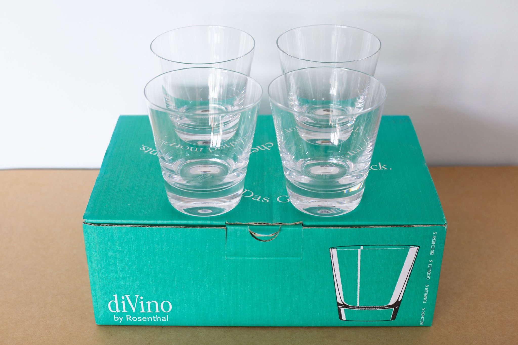 10 St DiVino Rosenthal Whisky Glas Nya nyskick K p P Tradera 648882797 