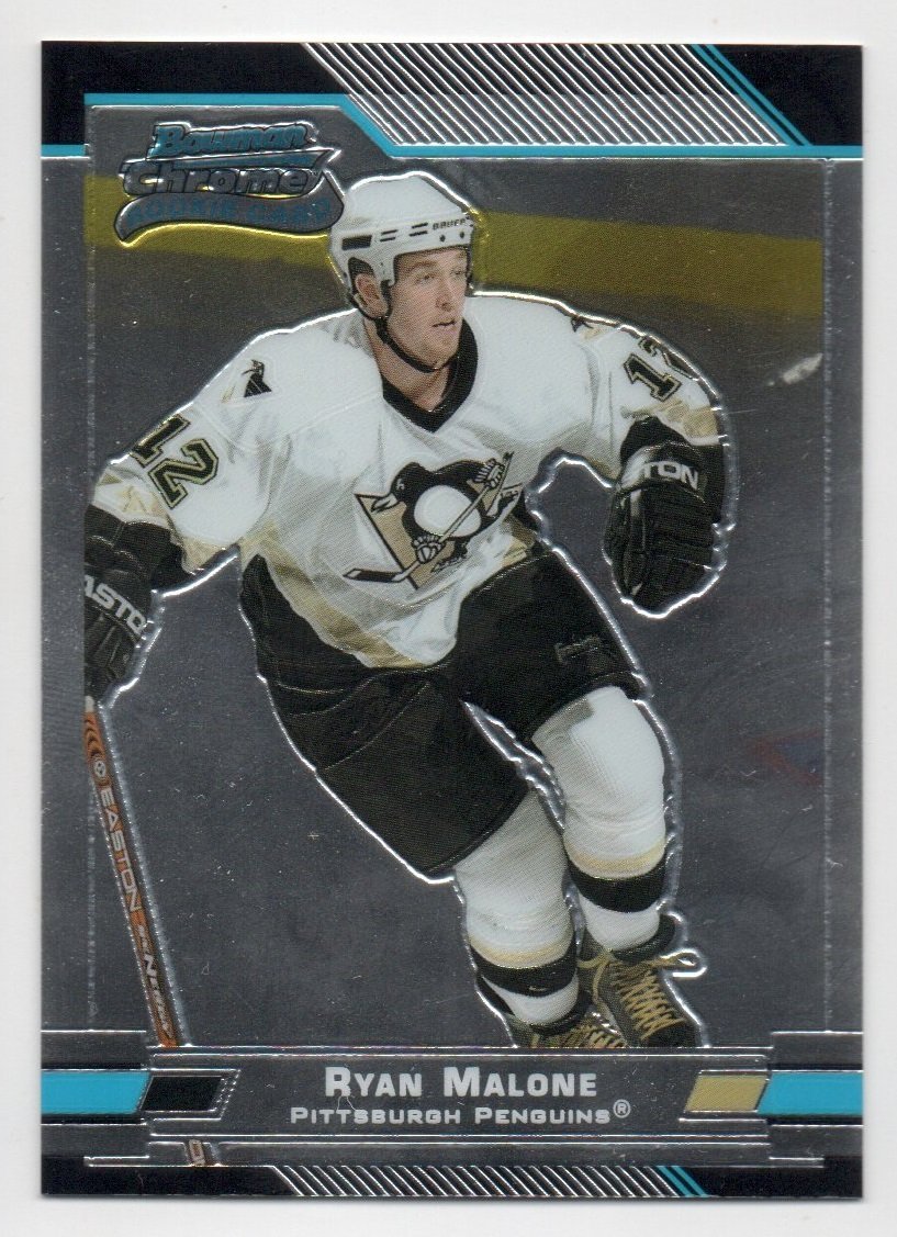 2003-04 Bowman Chrome #123 Ryan Malone RC (15-403x4-PENGUINS) (2)