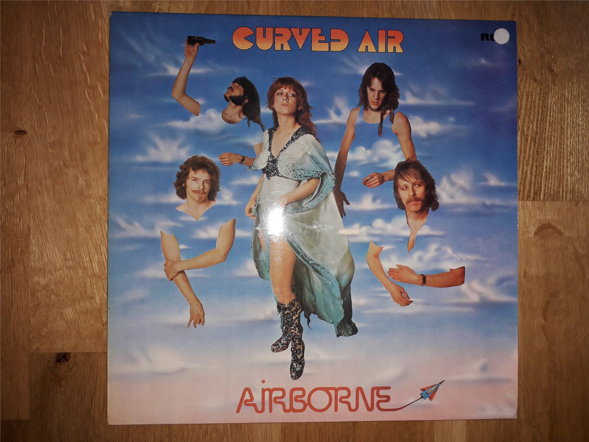 CURVED AIR Airborne LP 76 Progg, Toppfin (342590735) ᐈ Köp på Tradera