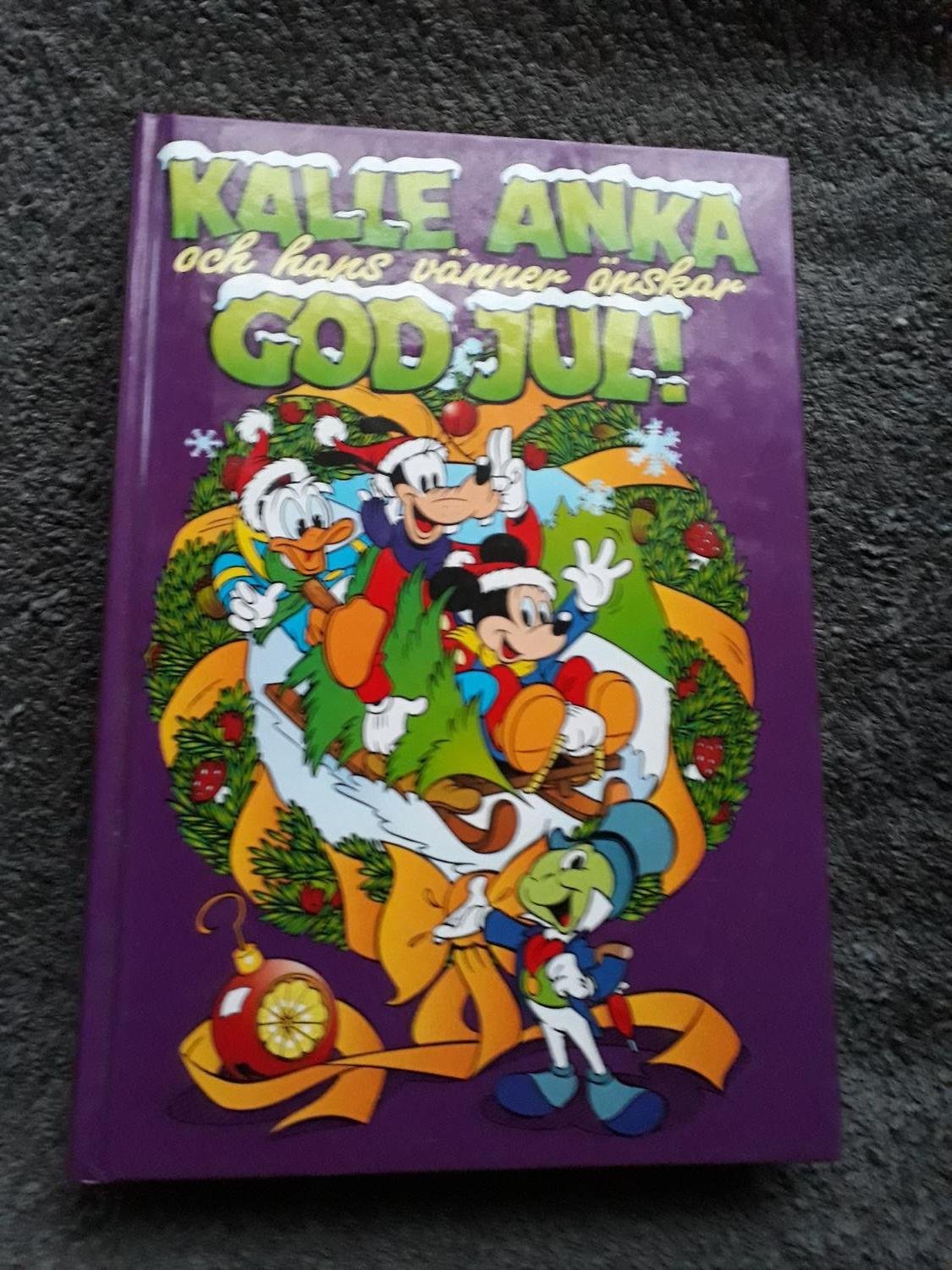 Kalle Anka och hans vänner önskar god jul! Nr 4 Köp på Tradera