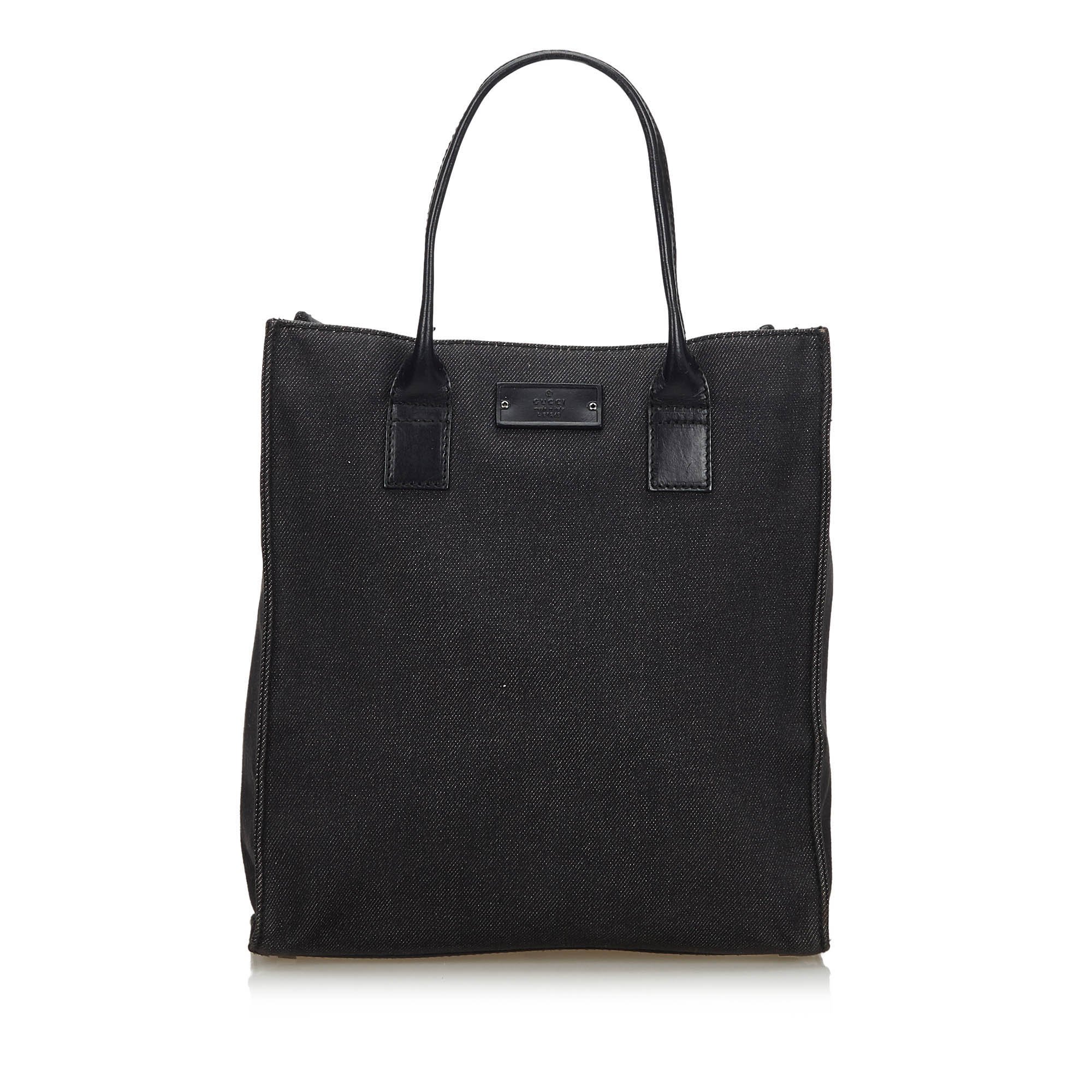 gucci tote bag denim