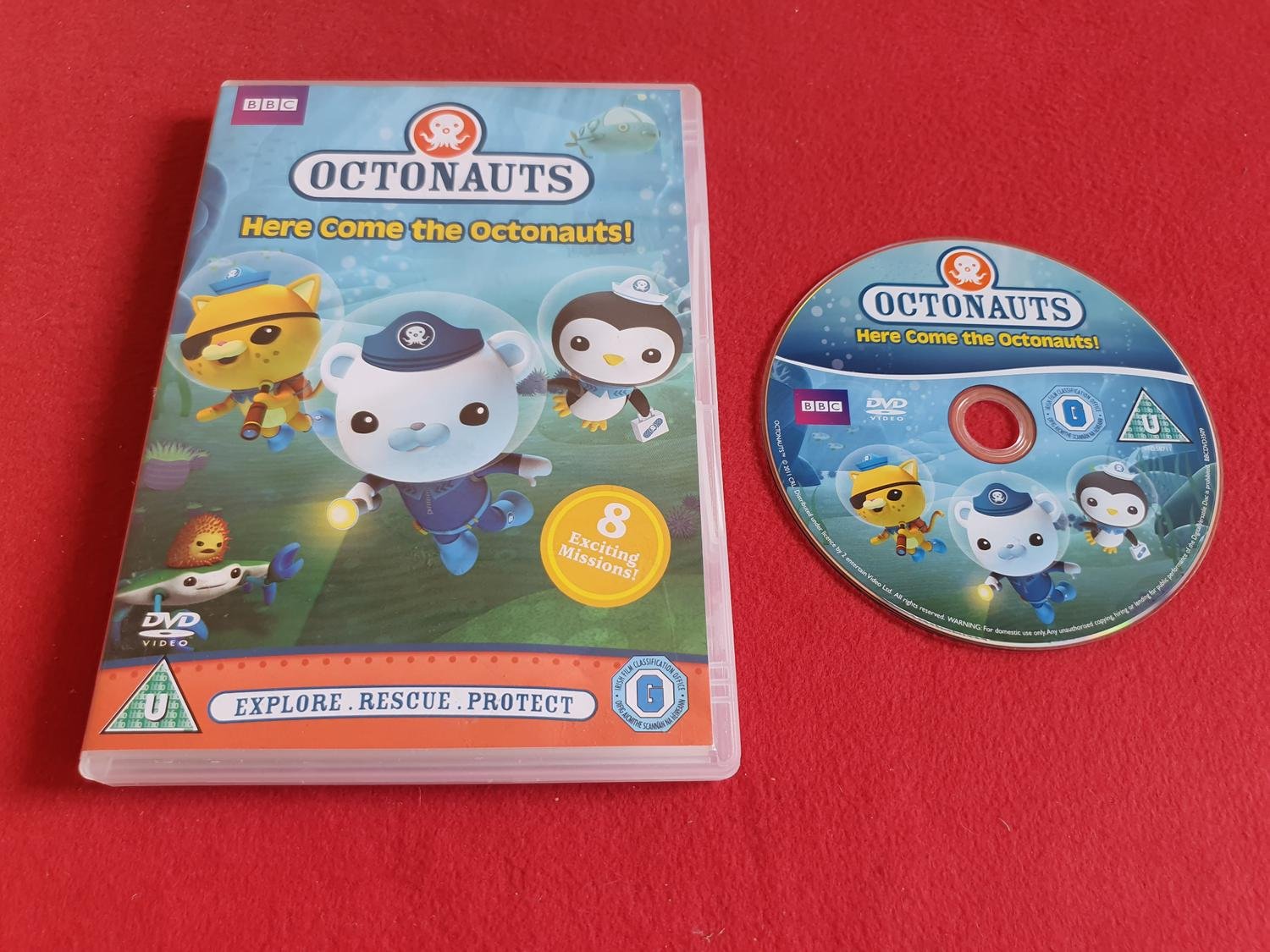 OCTONAUTS HERE COME THE OCTONAUTS till DVD (404753993) ᐈ gameworld på
