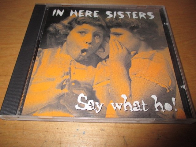 IN HERE SISTERS - SAY WHAT HO! CD-SINGEL 4 SPÅR.