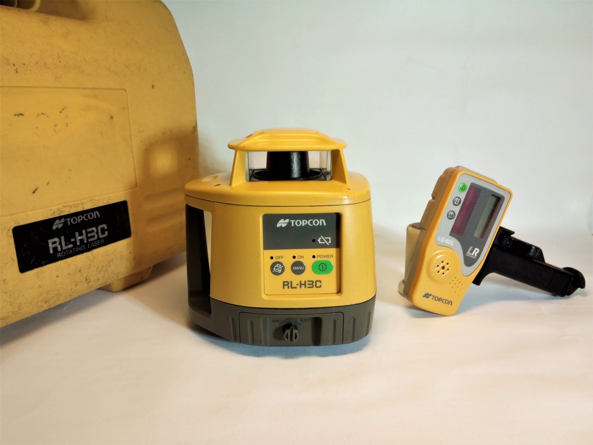 Rotationslaser Topcon RLH3C & Lasermottagare T.. (346628347) ᐈ Köp på