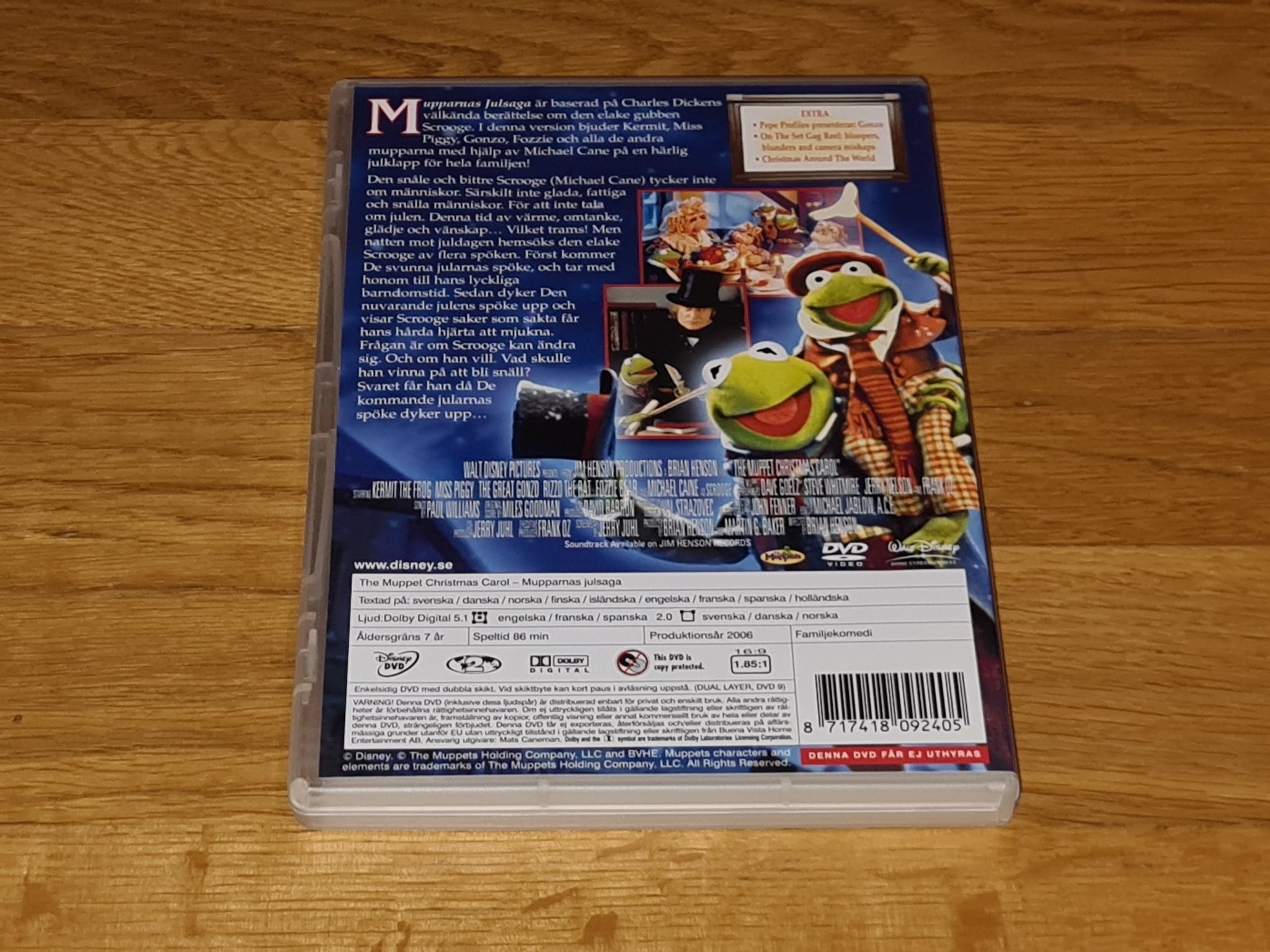 MUPPARNAS JULSAGA (WALT DISNEY) DVD Köp på Tradera (571119524)