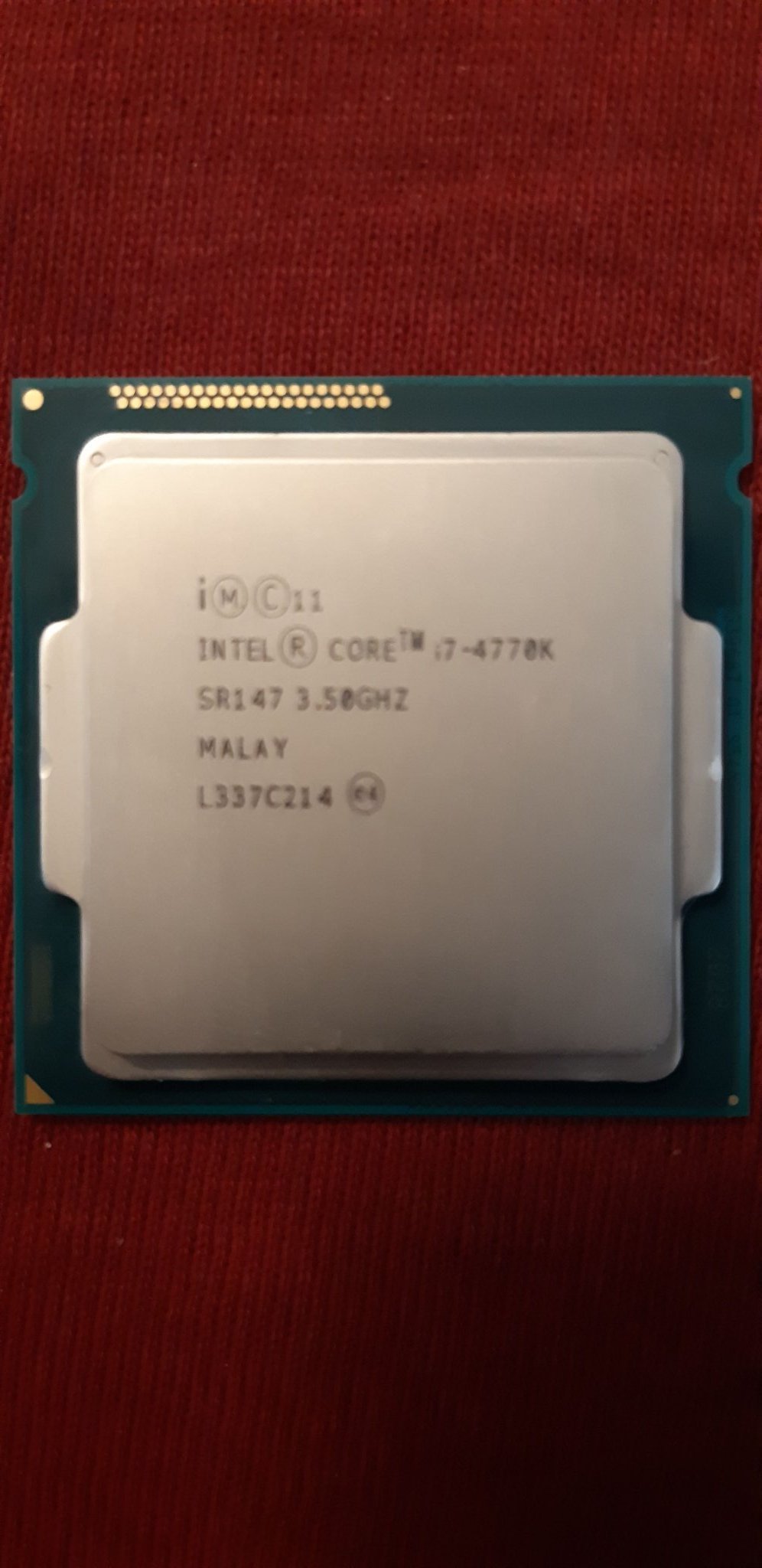 Intel core tm i7 4770k. Intel core tm i7 4770k