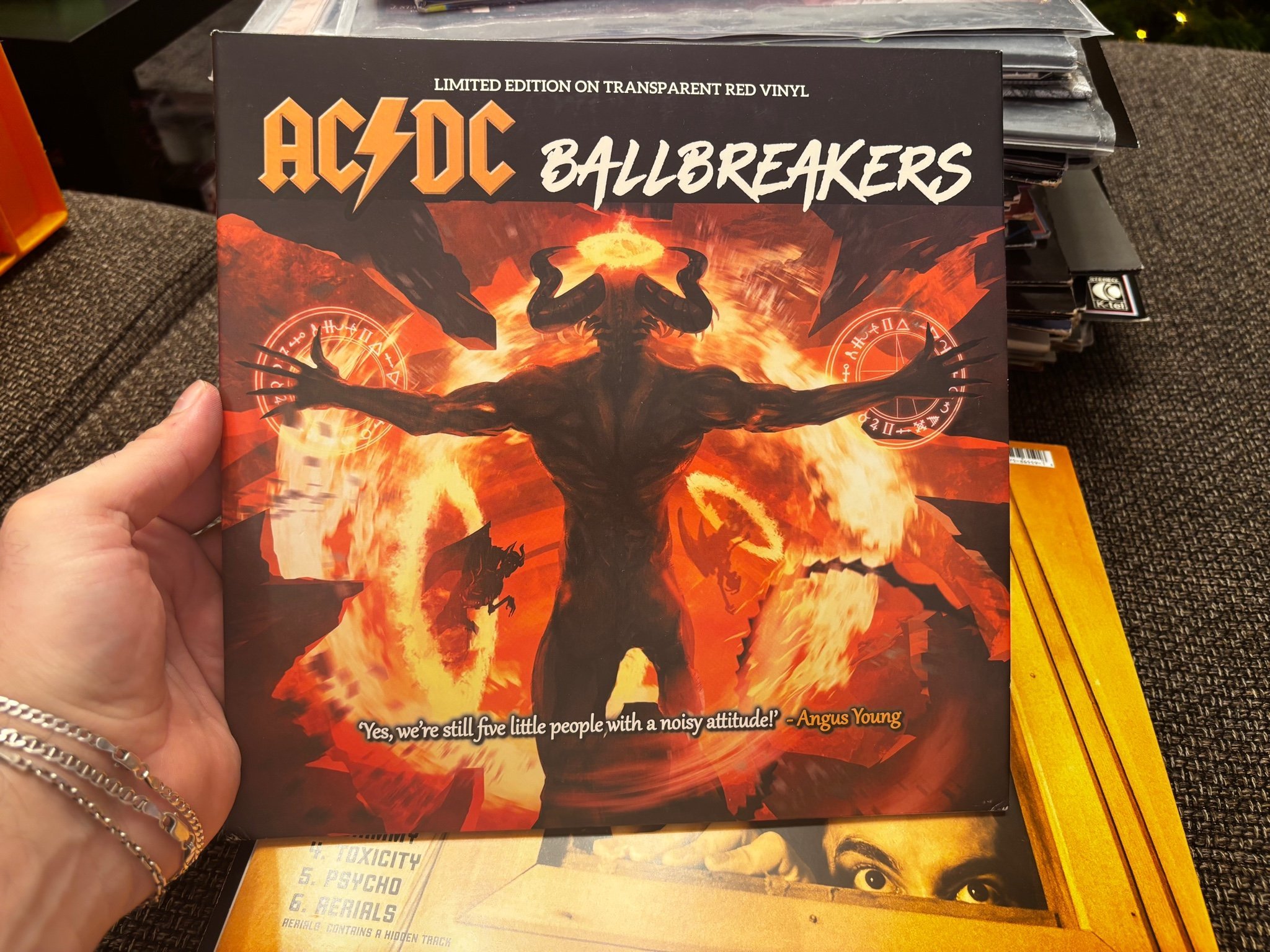 AC/DC - Ballbreaker - Limited Edition Transpare.. | Köp på Tradera ...