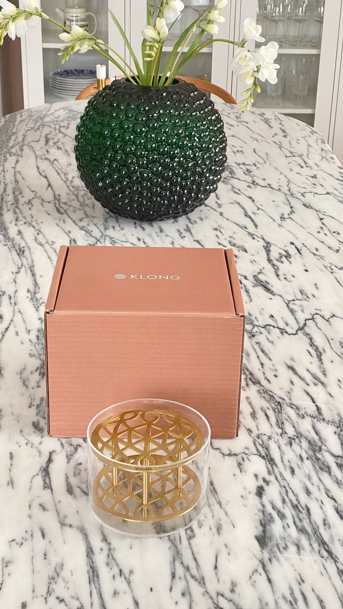 Klong Äng vas, liten mässing (388871795) ᐈ Köp på Tradera