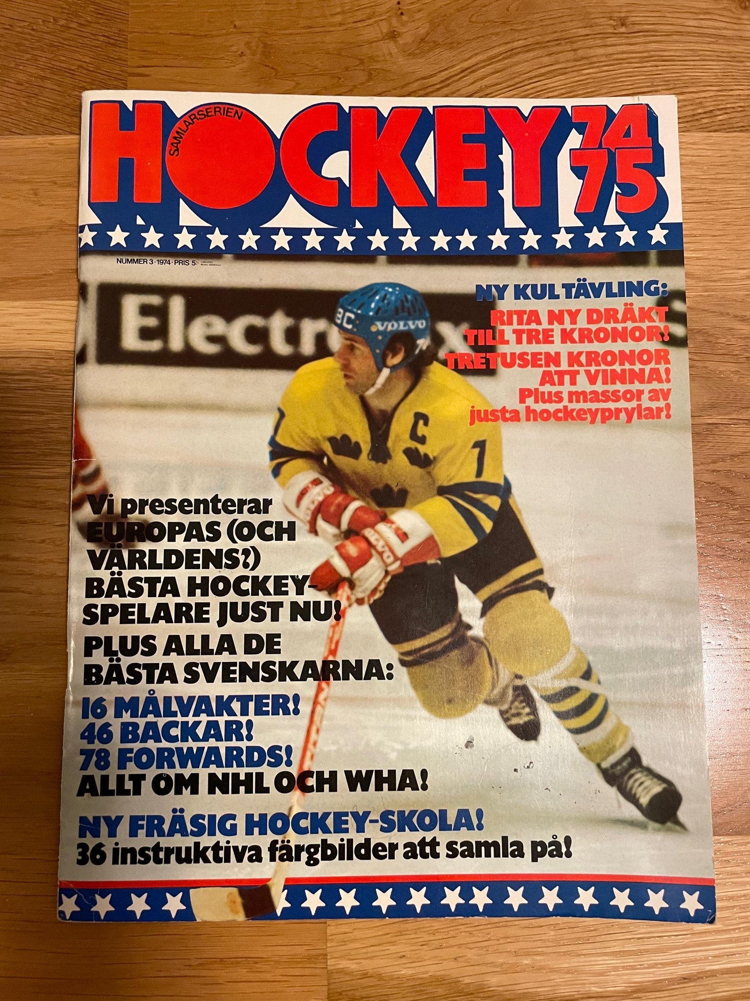 Se produkter som liknar Samlaralbum hockey 74/75, 8 b.. på Tradera