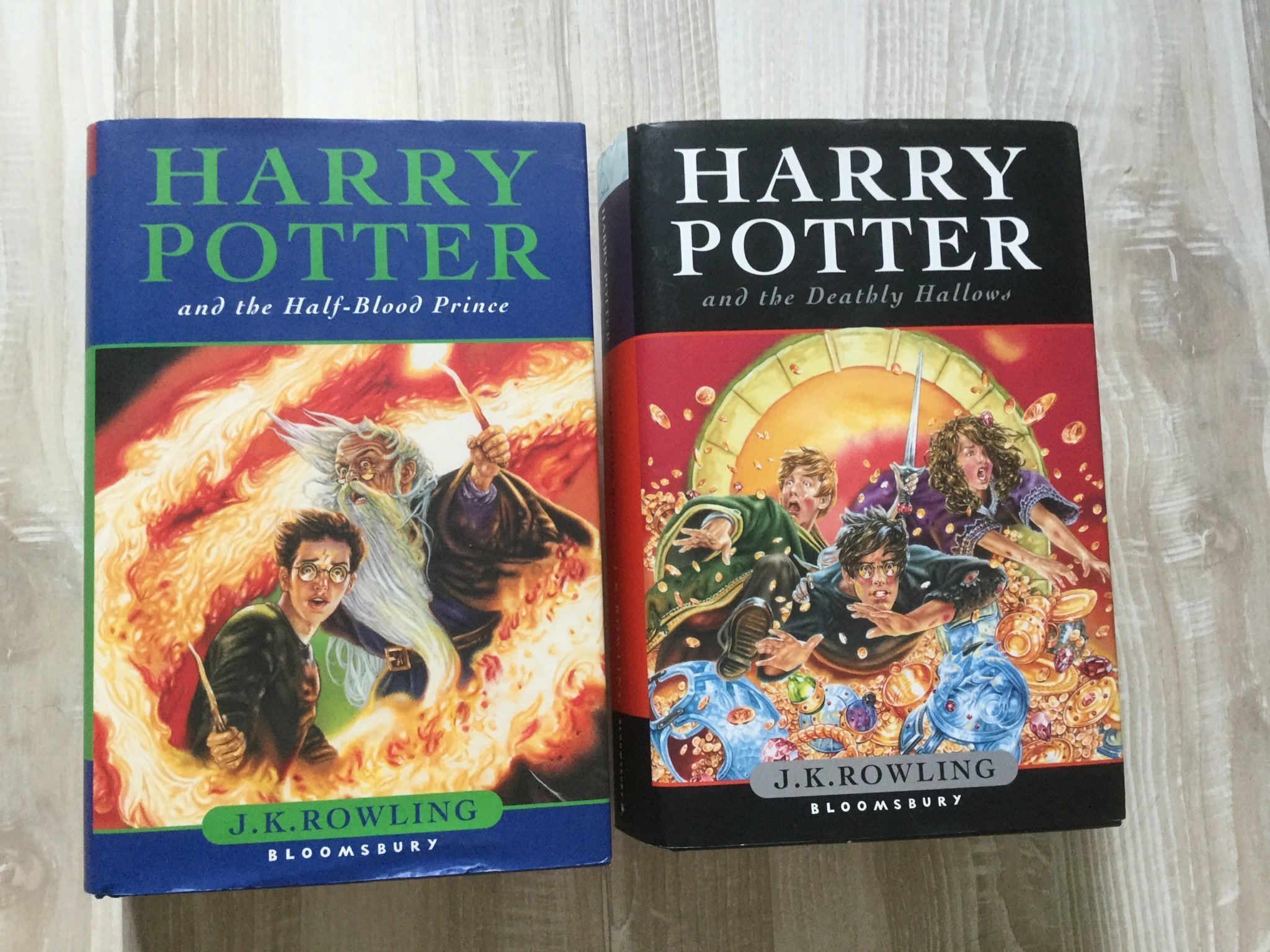 2 st Rowling Harry Potter 1:a upplagor Engelsk .. (414388471) ᐈ Köp på