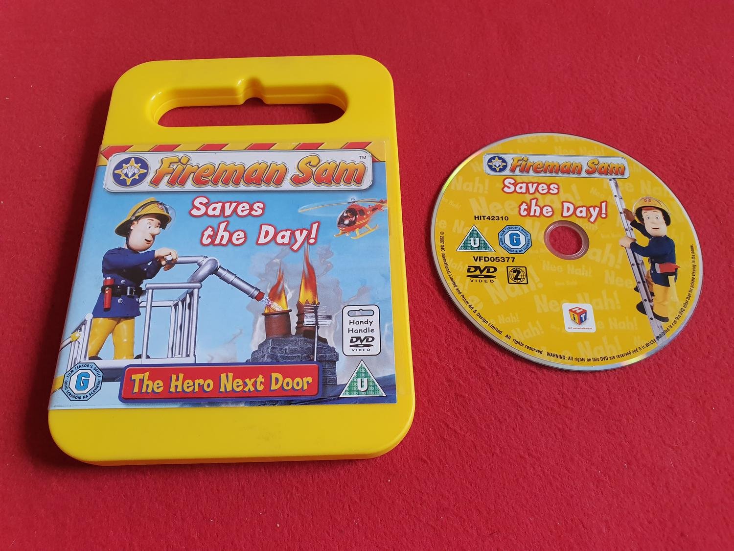 FIREMAN SAM SAVES THE DAY till DVD (397640755) ᐈ game-world på Tradera