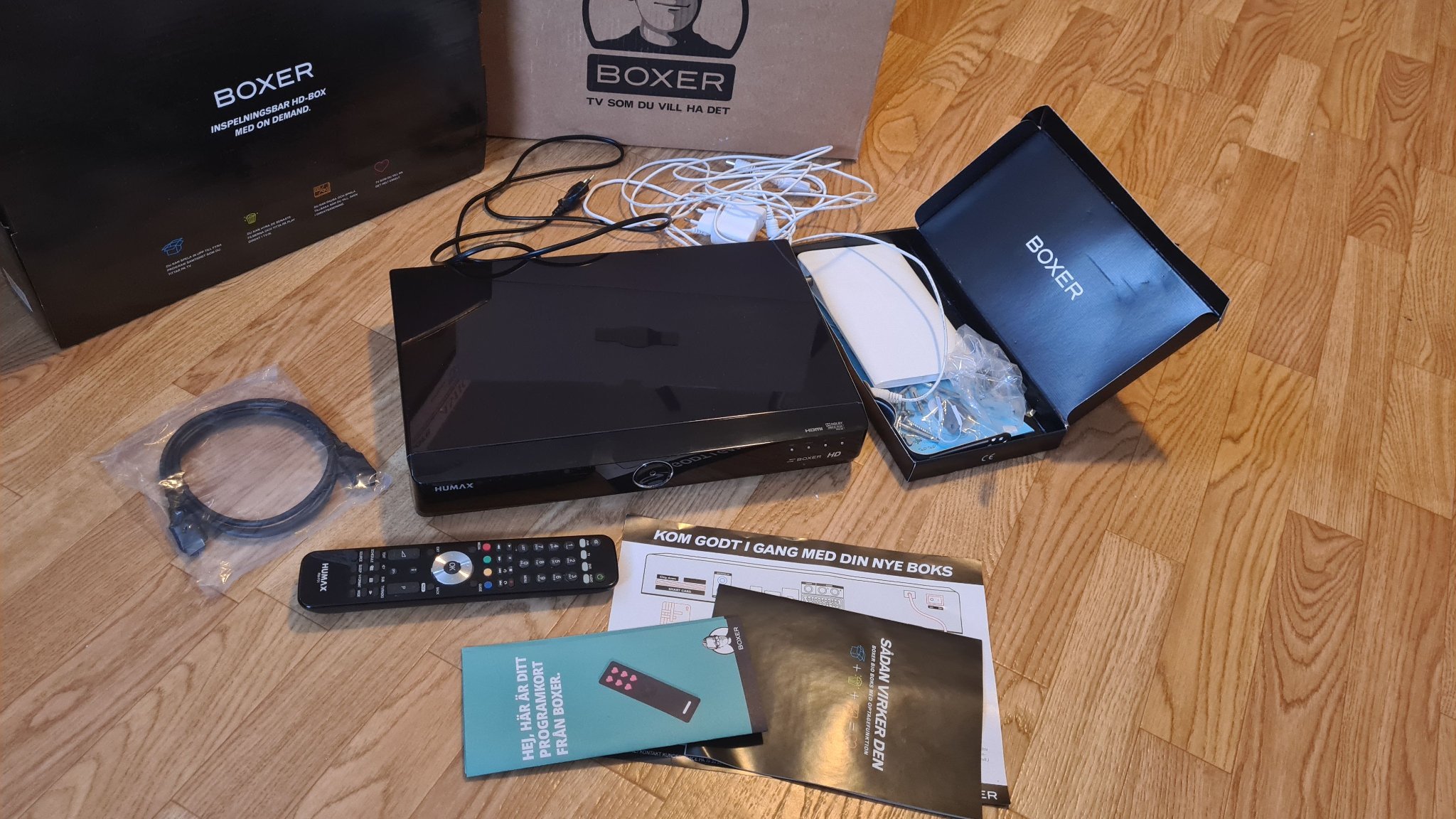 Boxer humax BXRHD+2 inspelningsbar digitalbox (446080611) ᐈ Köp på Tradera