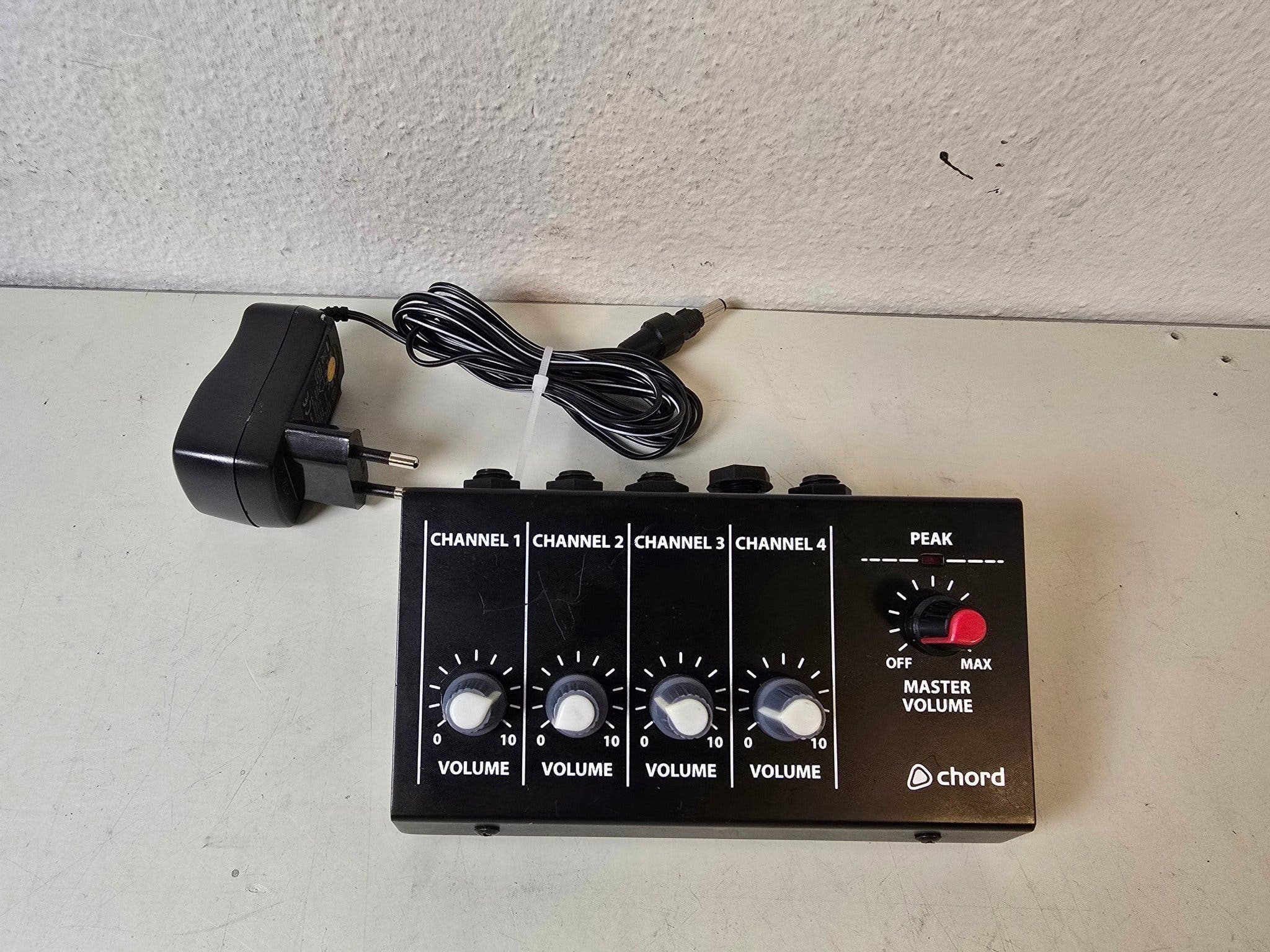 Chord 4-Kanal Mikrofonmixer ohne Mindestpreis