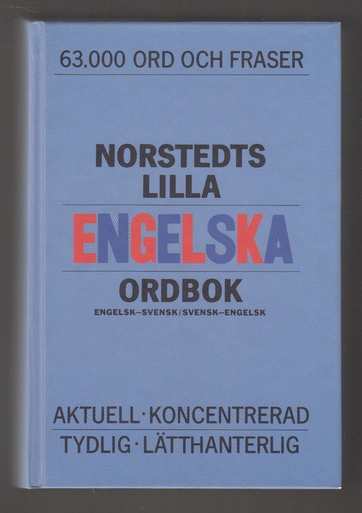 Norstedts lilla engelska ordbok. Engelsk-svensk.. (285475568) ᐈ Köp på ...