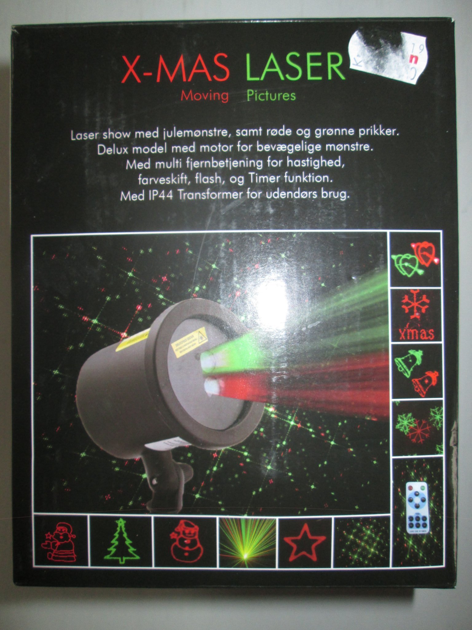 Utomhus julbelysning "X-mas laser" (369442967) ᐈ Köp på ...