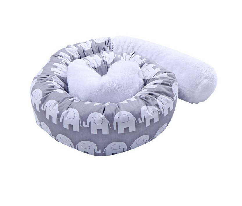 soft söt söt söt elefanter Babynest mjuk baby sovorm 200cm de8274 soft söt söt söt elefanter Babynest mjuk baby sovorm 200cm de8274