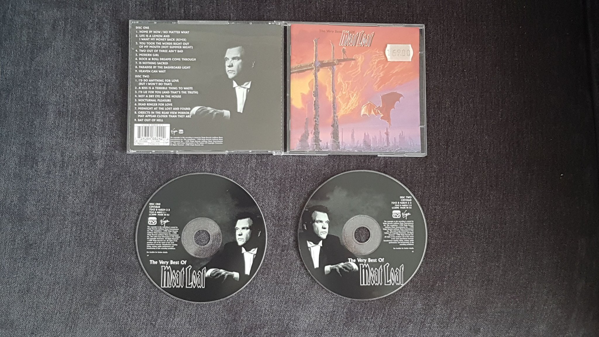 MEAT LOAF The Very Best Of (2 CD, 1998) (405914090) ᐈ Köp på Tradera