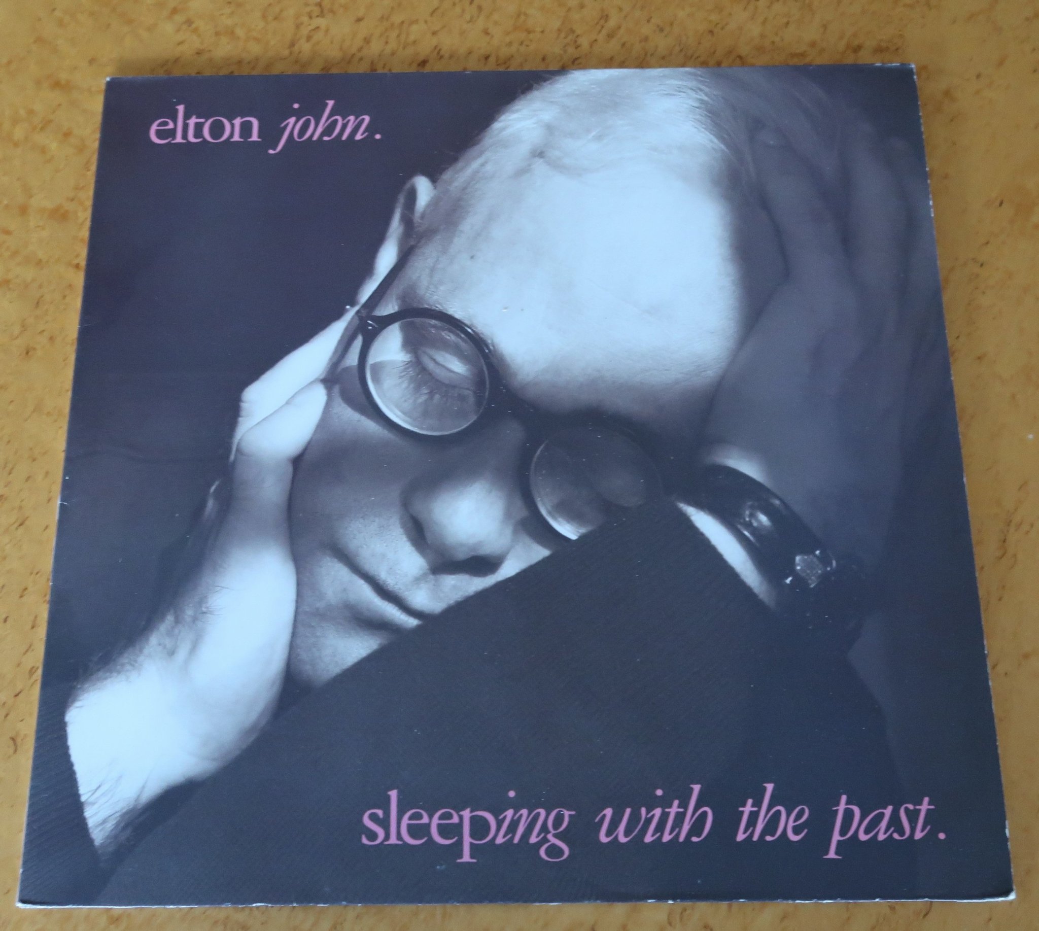 LP Elton John Sleeping with the past 1989
